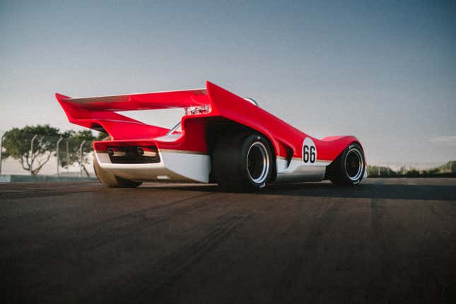 Bild zum Artikel mit dem Titel Lotus hat einen verlorenen Can-Am-Prototyp aus den 1970er Jahren gefunden und gebaut